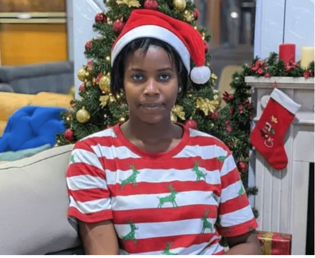 Christmas White  Red Stripe T Shirt Santa